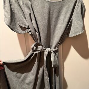Calvin Klein Heather Gray Sheath Dress